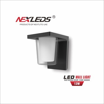 LED WALL LIGHT (NX18204 OSR 13W 3000K)