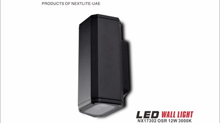 LED WALL LIGHT (NX17302 OSR 12W 3000K)