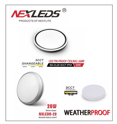 تركيبات الانارة الظاهرية المقاومة