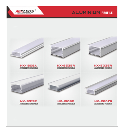 RECESSED ALUMINUM PROFILE