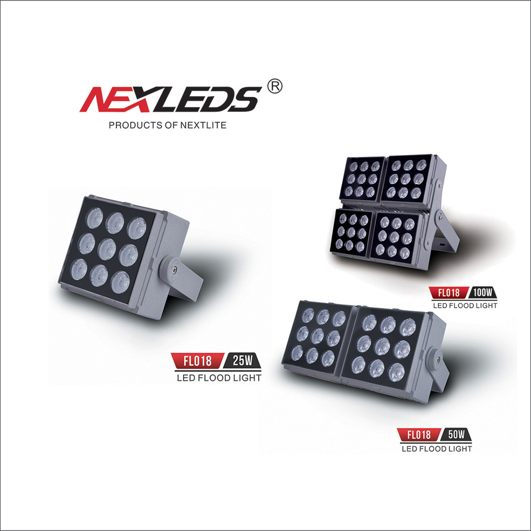 FL018 25W / 50W / 100W LED FLOODLIGHT IP65