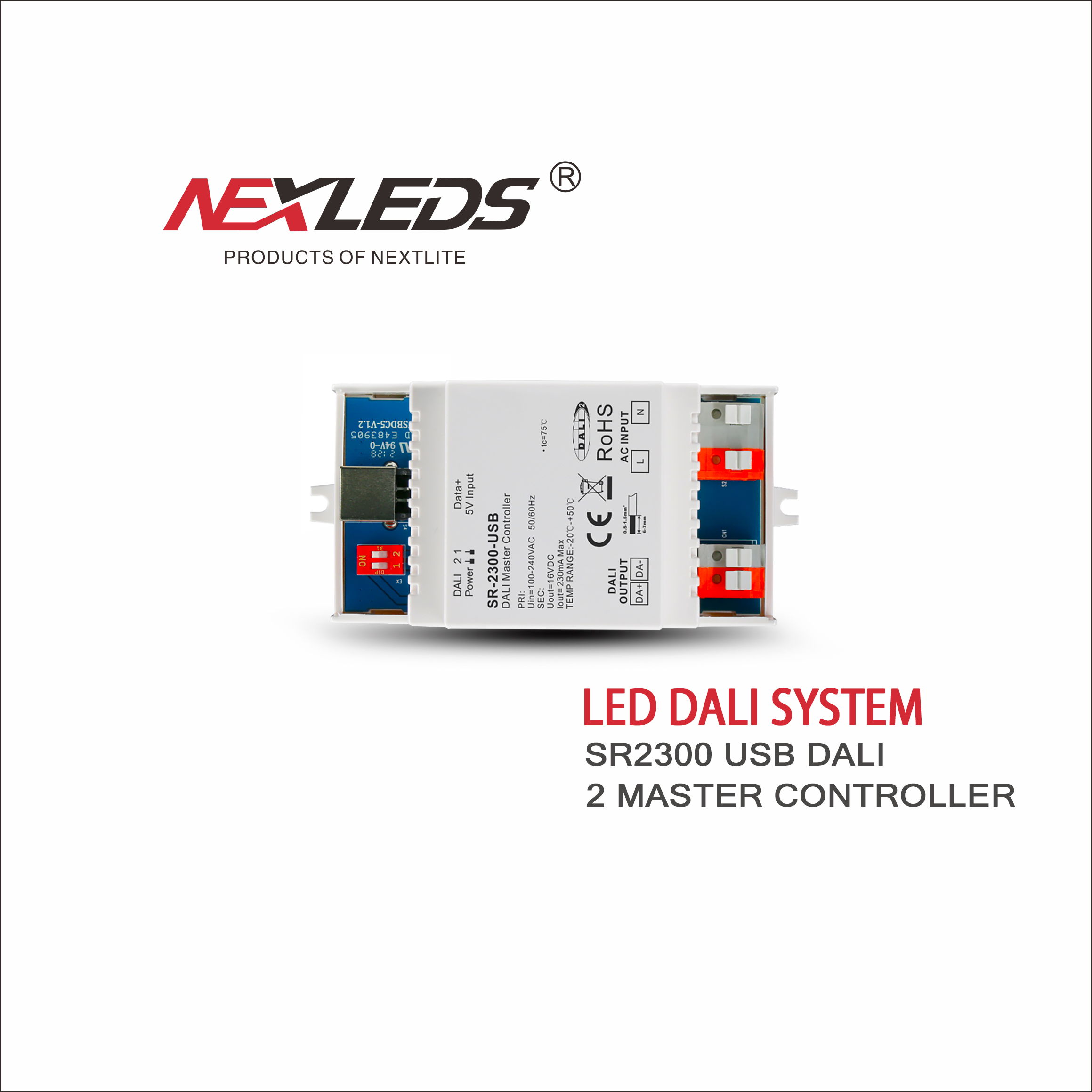 SR 2300 USB DALI 2 MASTER CONTROLLER