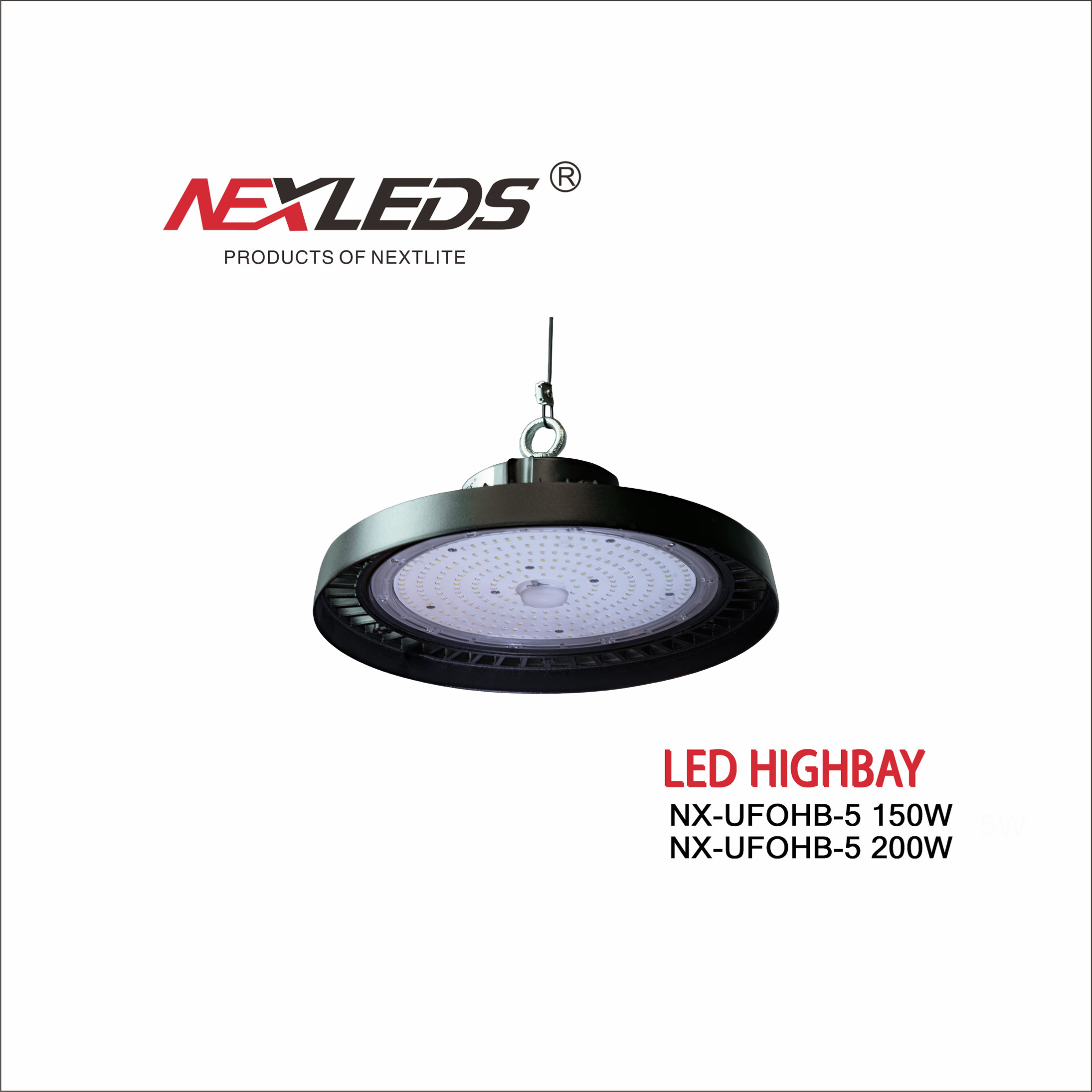 NX UFOHB5 150W / 200W HIGHBAY LIGHT