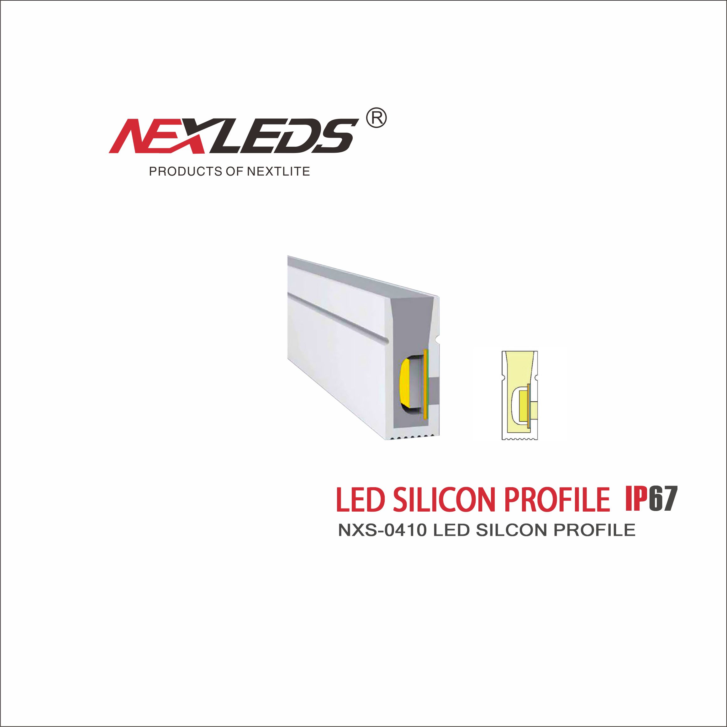 NXS-0410 SILICON PROFILE IP67