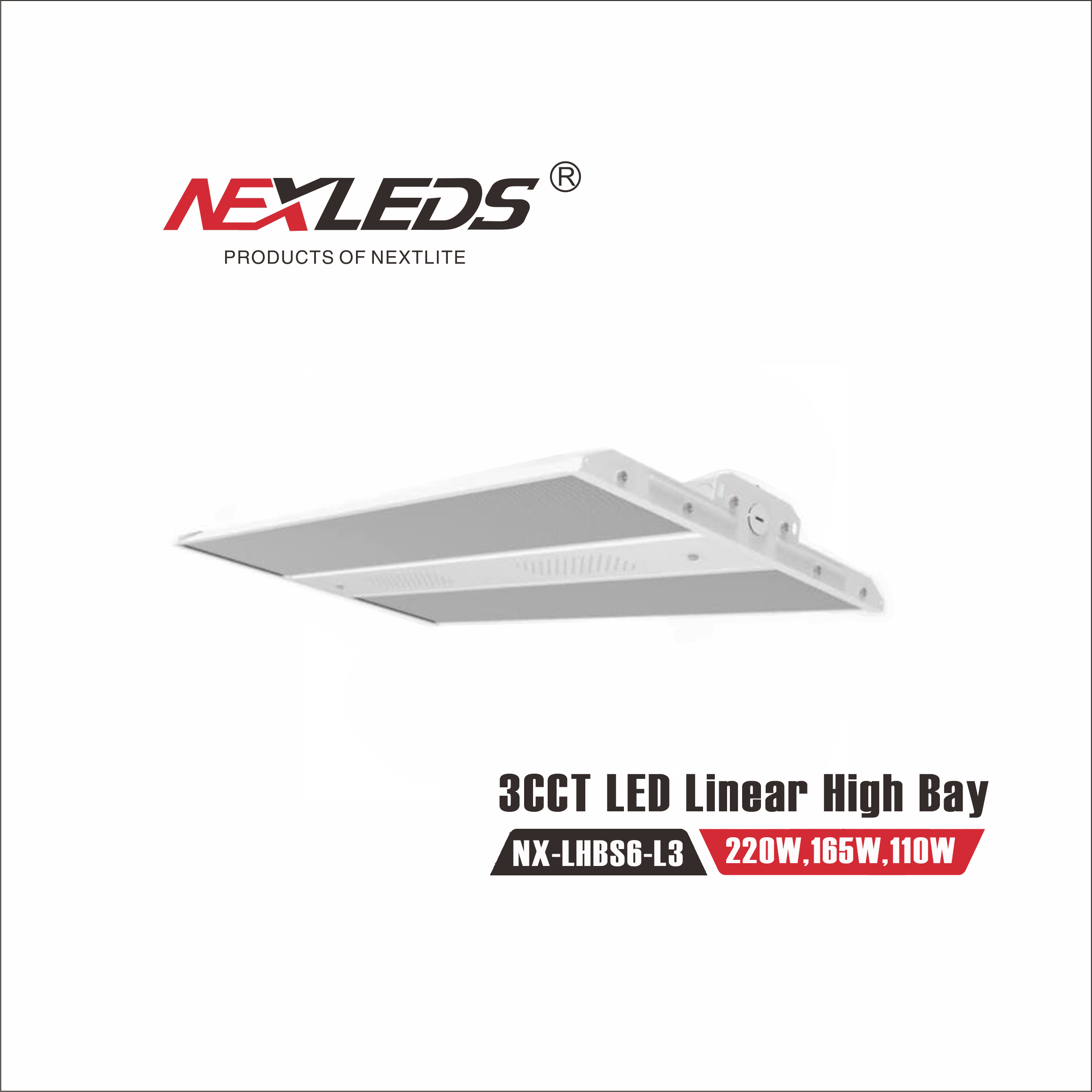 3CCT LED Linear High Bay NX LHBS6 L3 ( 220W / 165W / 110W )