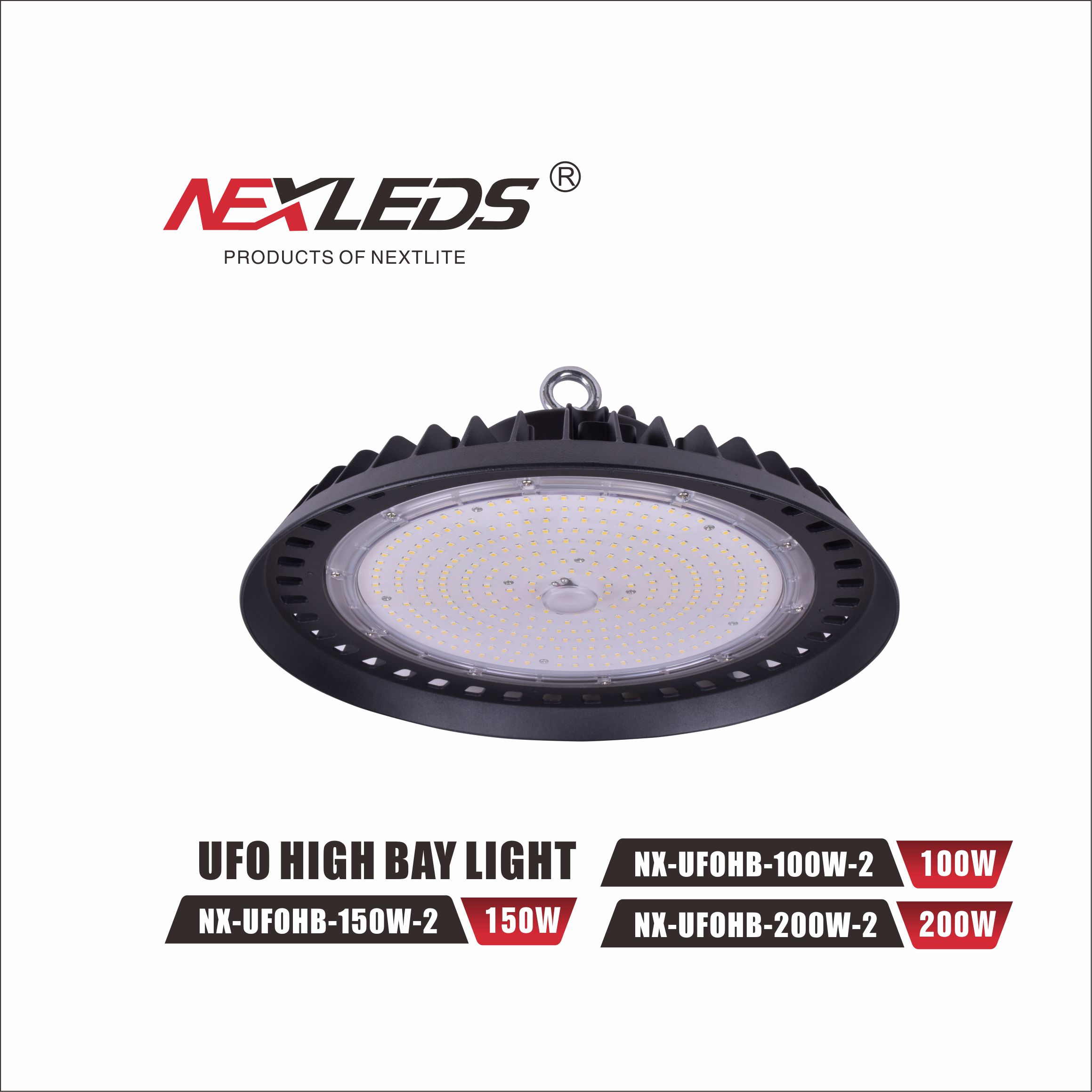 NX UFOHB2 100W / 150W / 200W HIGHBAY LIGHT