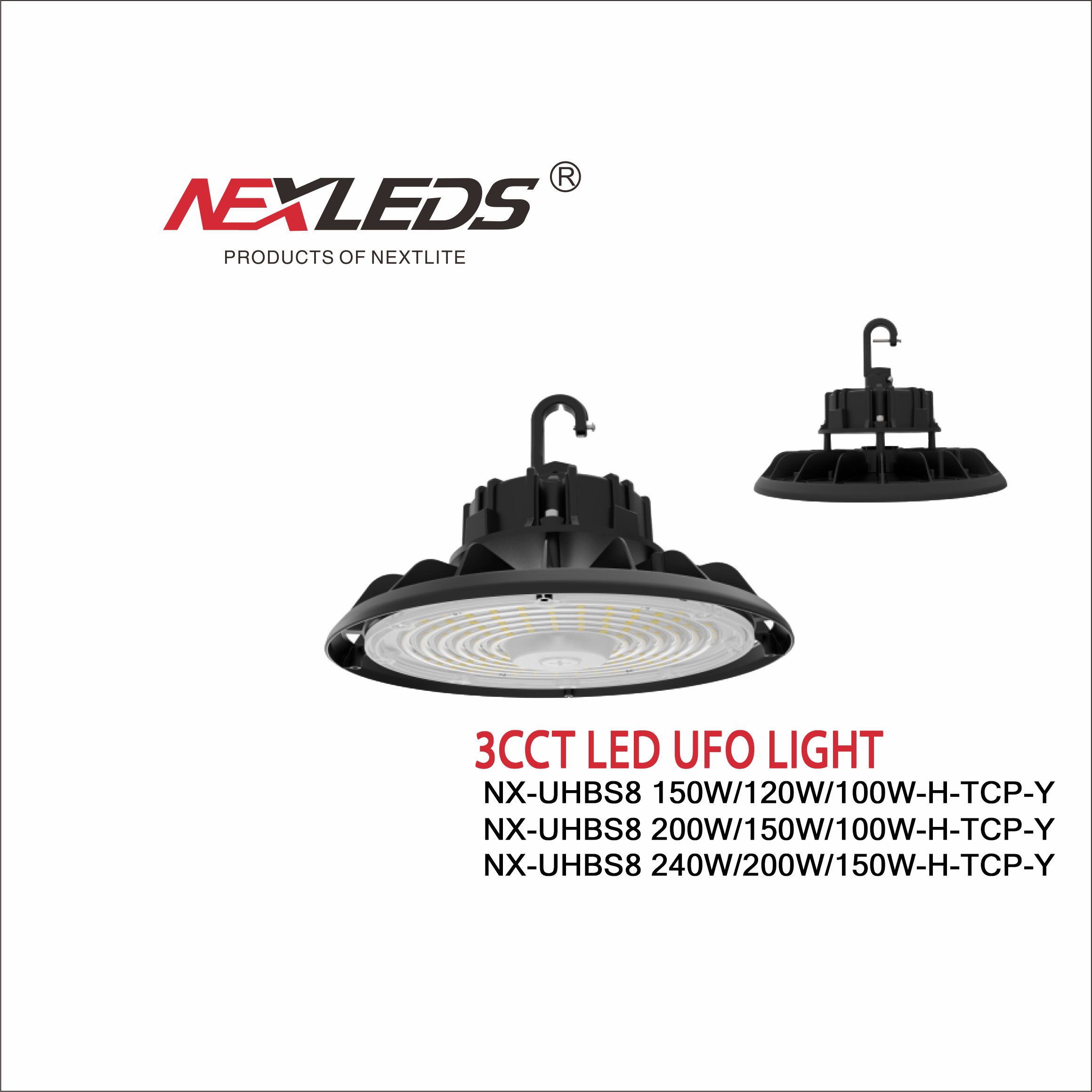 NX UHBS8 3CCT LED UFO LIGHT
