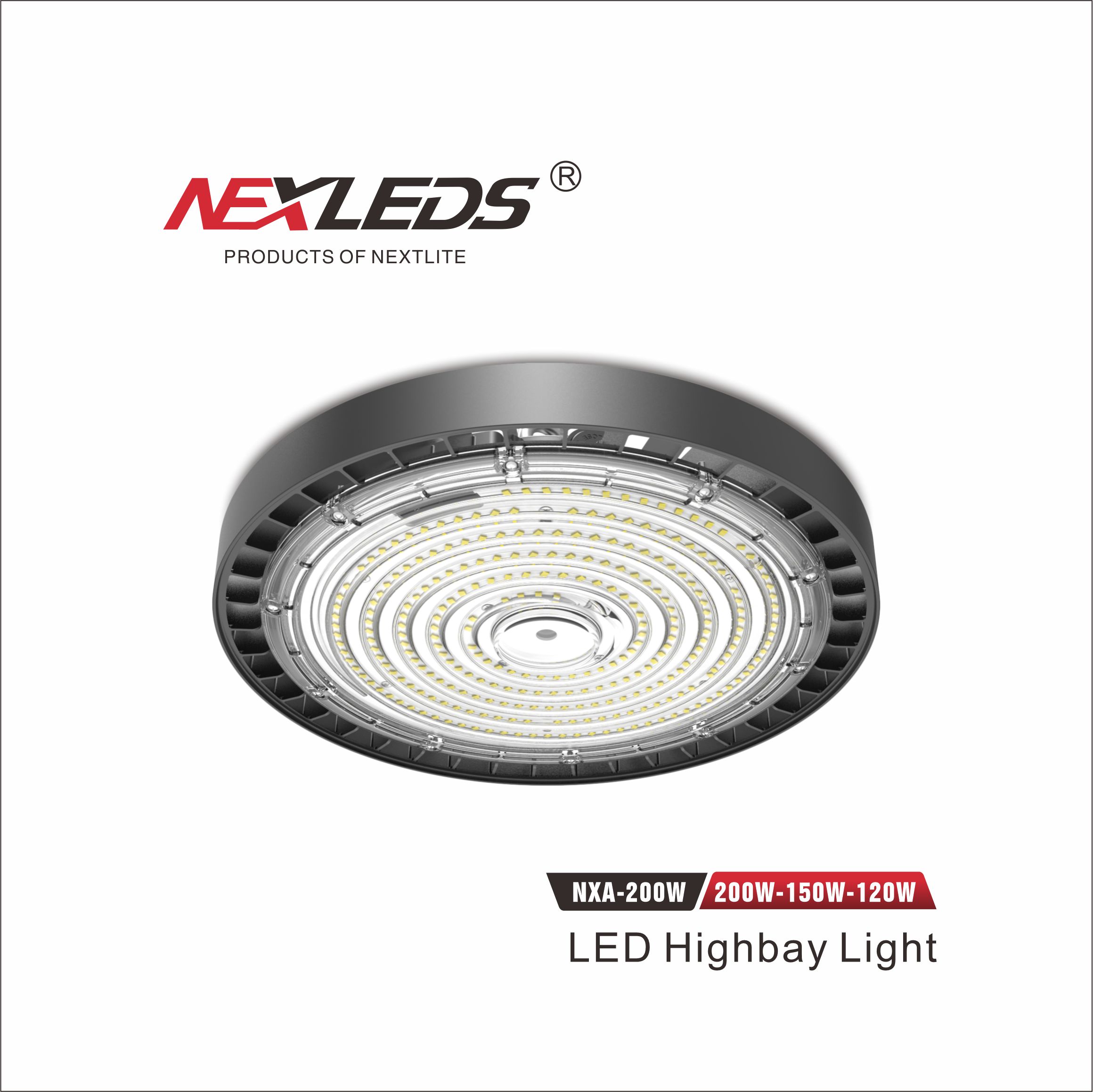NXA 200W / 150W / 120W ADJUSTABLE HIGHBAY IP65
