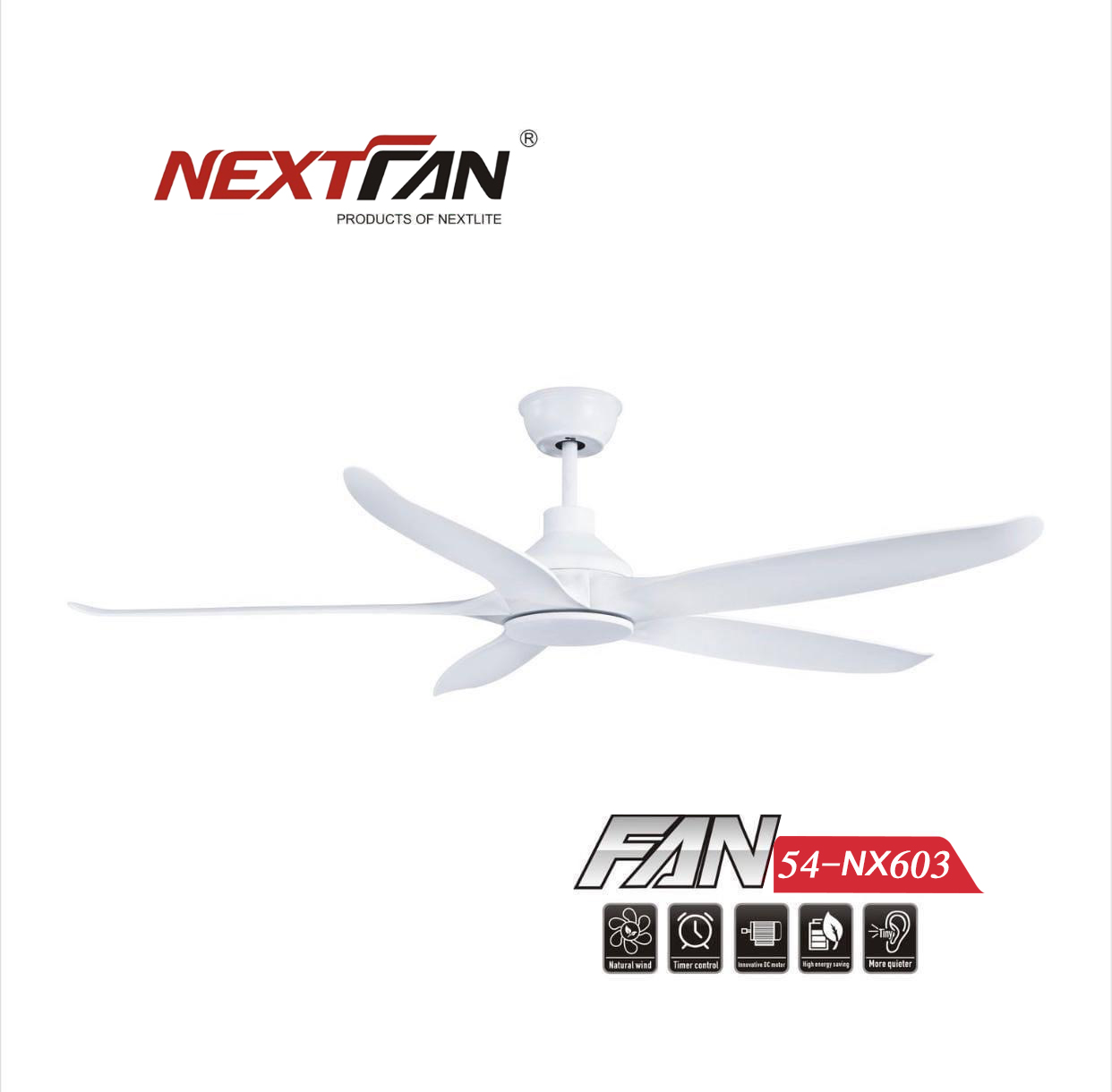 DECORATIVE CEILING FAN 54-NX603