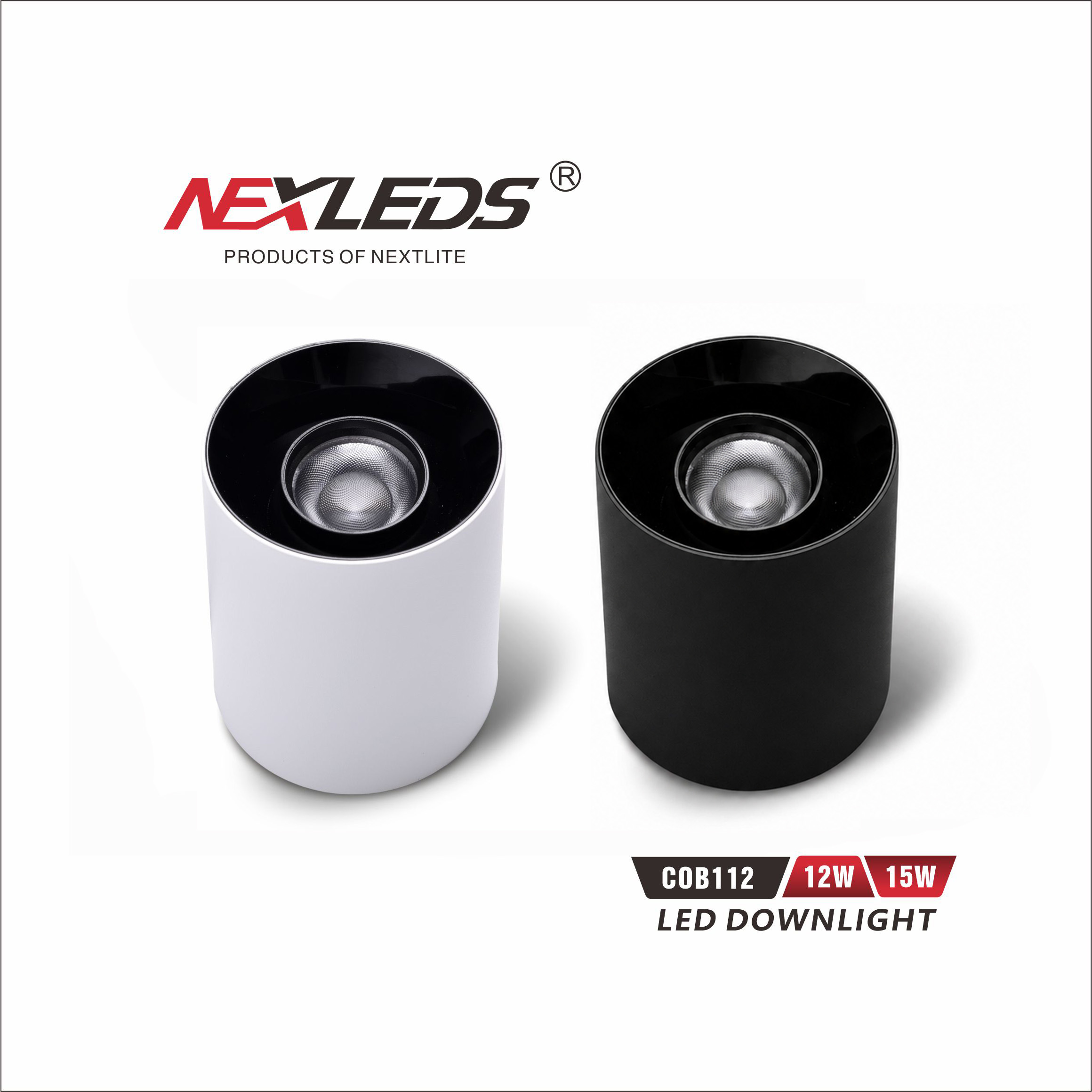 COB112 12W / 15W LED SURFACE LIGHT 3CCT