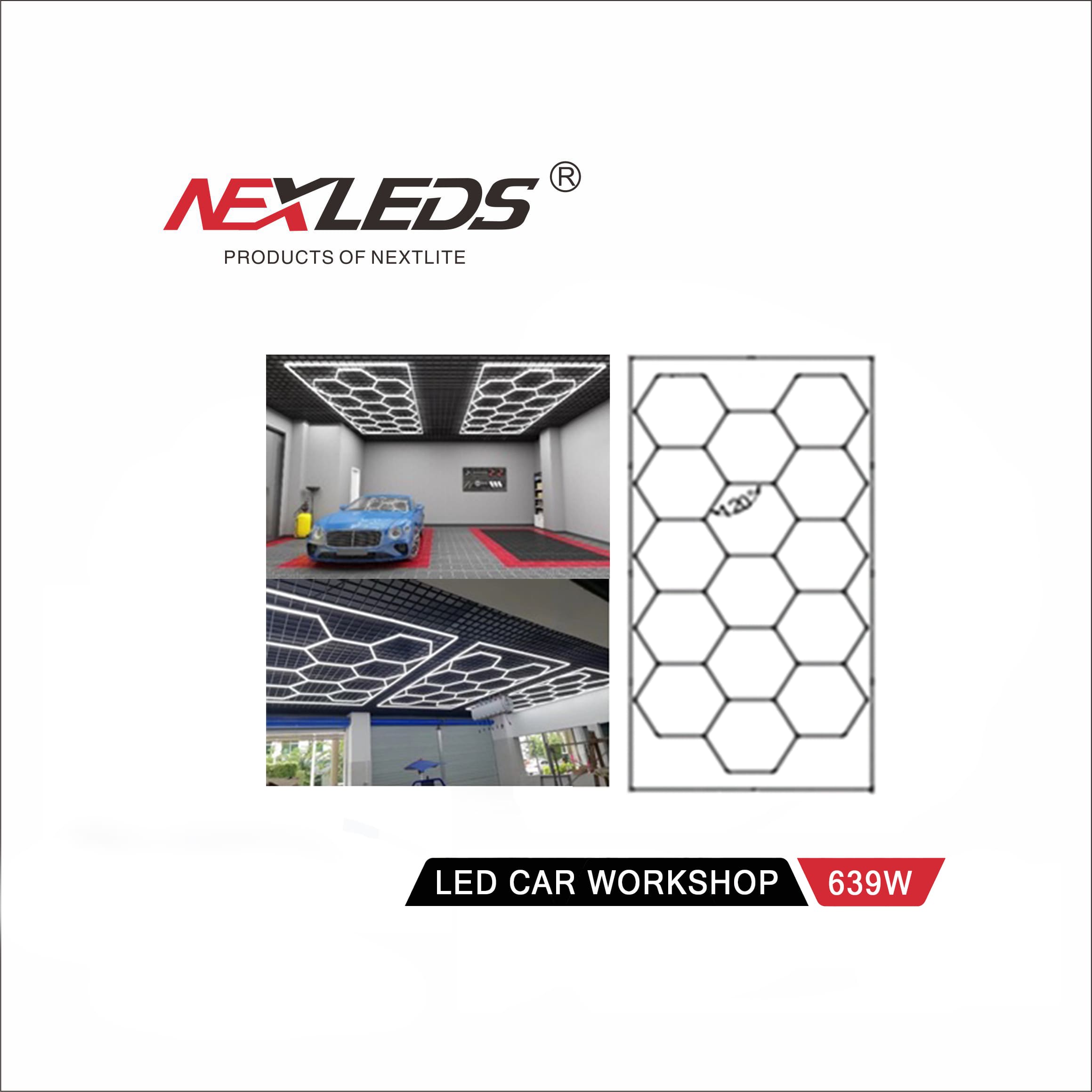 LED CAR WORKSHOP 639W
